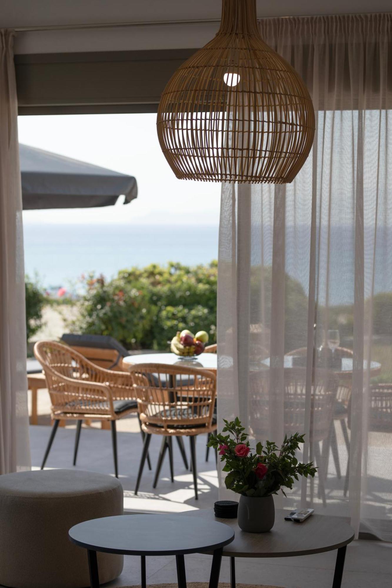 Вилла Aegean Eyes 3Bd House Βy The Sea Кефалос Экстерьер фото